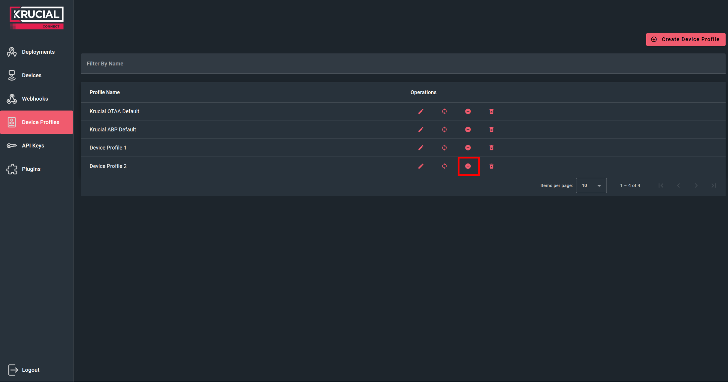 delete-device-profile-from-k-cell