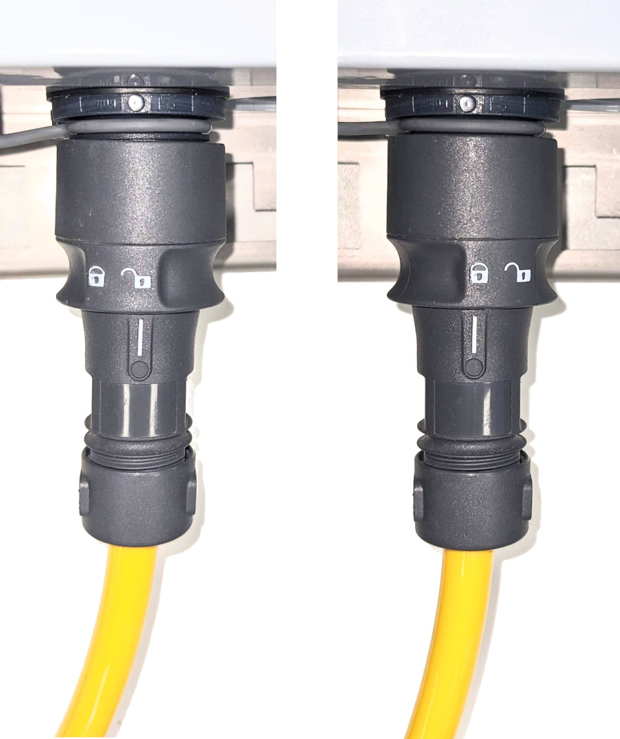 Connector lock ring Connector lock ring